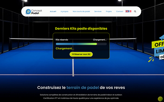 Projet Concept Padel